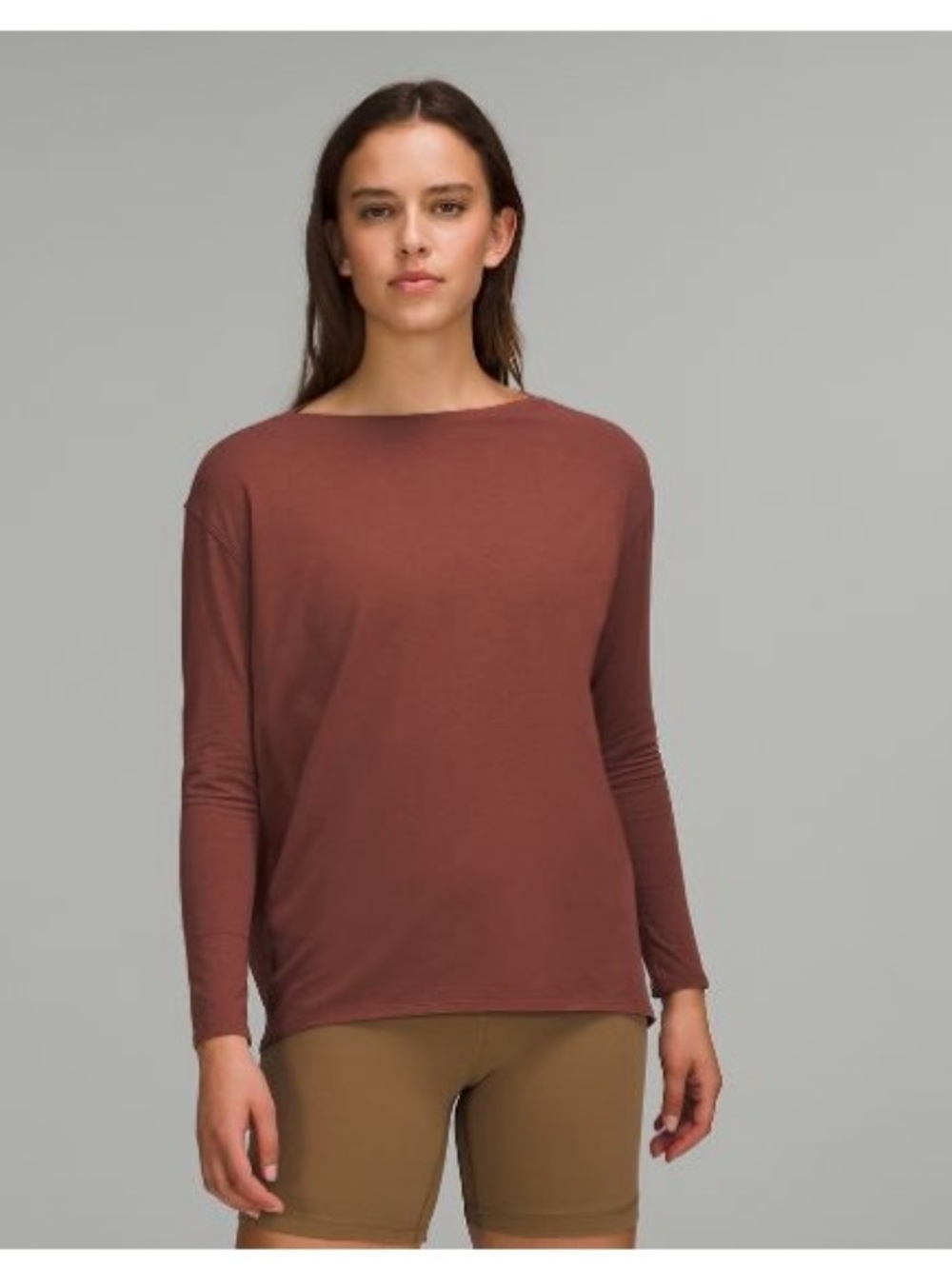 🍋 Lululemon Back in Action Long Sleeve Shirt - Ancient Copper